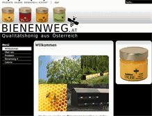 Tablet Screenshot of bienenweg.at